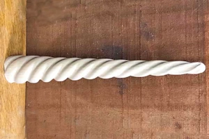 Handmade wooden unicorn horn