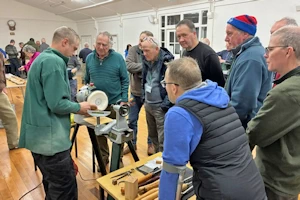 Dan Fearnley woodturning