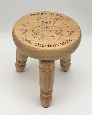 Handmade child's stool
