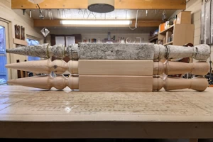 Replacement roof apex finials