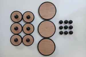Inlay cabinet decoration