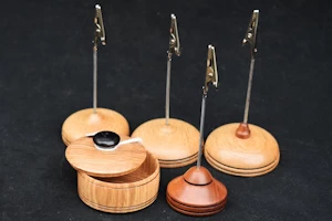 Handmade wooden noteholders