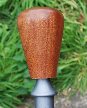 Handmade wooden gearstick knob